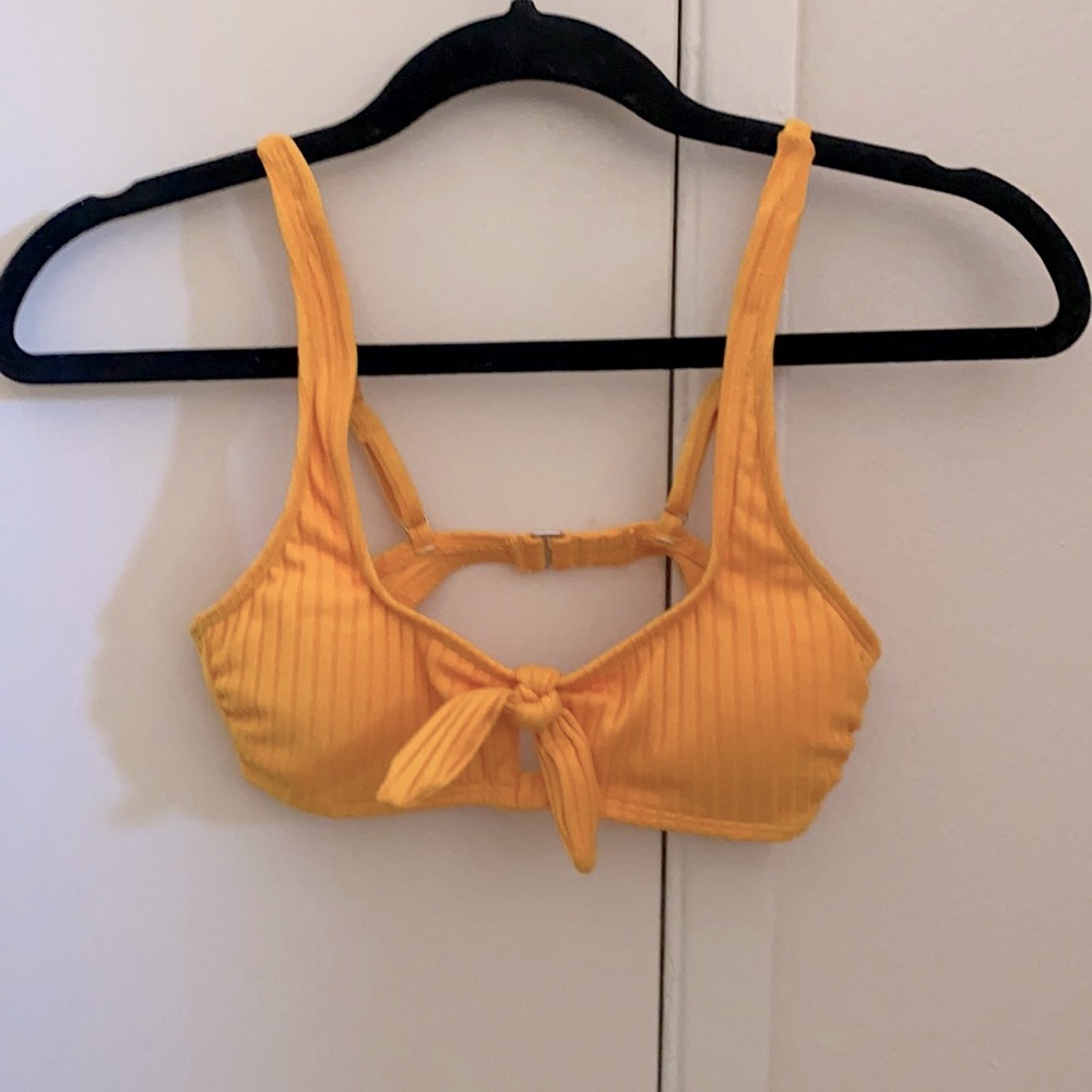 Yellow two-piece swimsuit - S